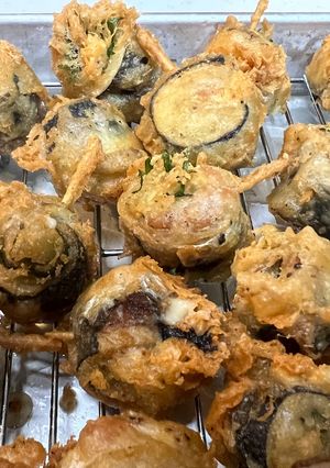 イワシと大葉と梅とチーズのクルクルフライ-レシピのメイン写真