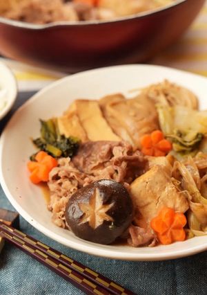 料亭風★2度美味しい★すき焼き風煮-レシピのメイン写真
