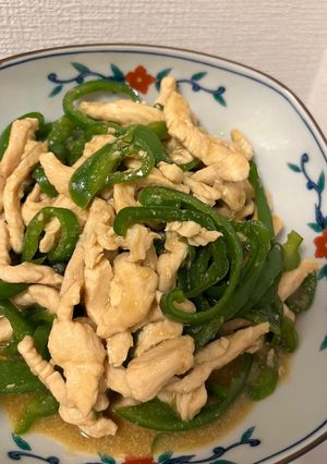 鶏むね肉のチンジャオロース-レシピのメイン写真