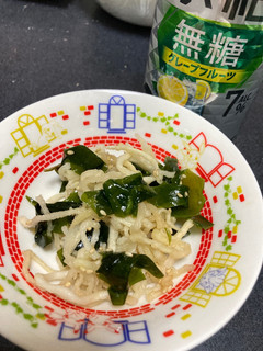 切り干し大根とわかめのダイエットおつまみ-レシピのメイン写真