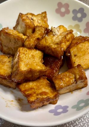 厚揚げのサイコロ焼き☆-レシピのメイン写真
