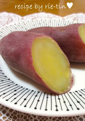 おばぁちゃんの💕しっとり～ふかし芋 🍠さつまいも-レシピのメイン写真