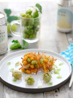 ホップのビールフリット 丸ごと&かき揚げ-レシピのメイン写真