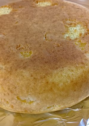 🍑炊飯器で桃の缶詰ケーキ🍑-レシピのメイン写真