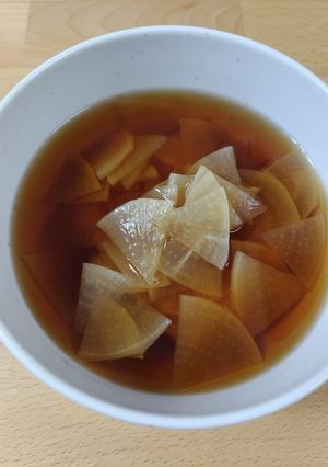 追いがつおつゆで！お雑煮-レシピのメイン写真