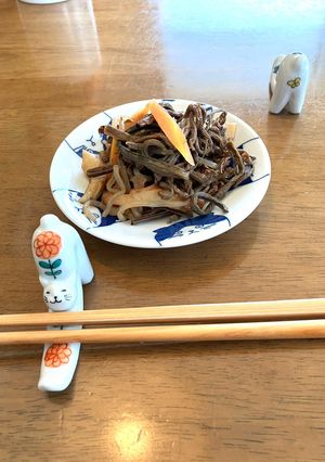ゼンマイの煮付け-レシピのメイン写真
