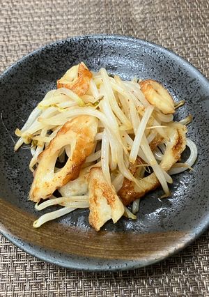 もやしとちくわの甘辛-レシピのメイン写真