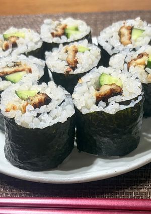 穴きゅう（焼き穴子きゅうり巻き）-レシピのメイン写真