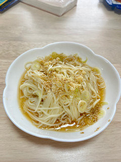 ニンニク鶏ガラそうめん-レシピのメイン写真