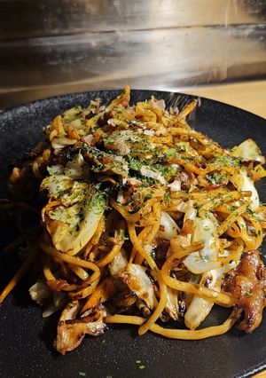 屋台再現？太麺焼きそば-レシピのメイン写真