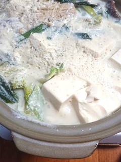 鶏胸肉の豆乳鍋-レシピのメイン写真