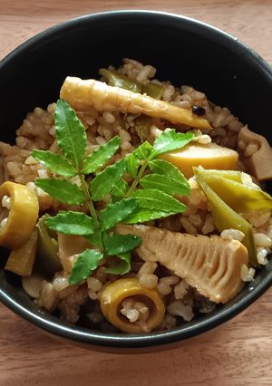 淡竹(ハチク)の炊き込みご飯-レシピのメイン写真