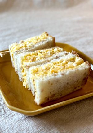 玉ねぎいっぱい卵サンド-レシピのメイン写真