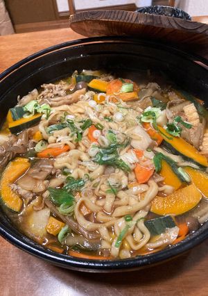 野菜たっぷりほうとう煮込みうどん-レシピのメイン写真