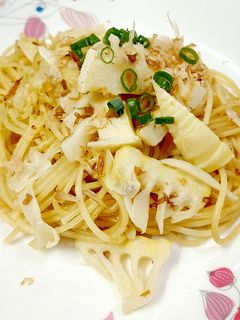 たけのこの和風ペペロンチーノ-レシピのメイン写真