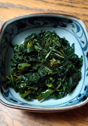 葉唐辛子(とうがらし菜)の佃煮-レシピのメイン写真