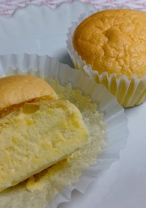 ふわふわ!マフィン型で作る台湾カステラ-レシピのメイン写真