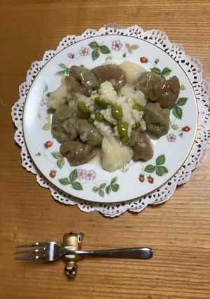 甘麹で断捨離白玉　蓬粉・抹茶・焙茶・珈琲-レシピのメイン写真