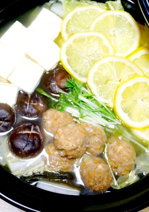 夏といえば！大豆ミートボールの塩レモン鍋-レシピのメイン写真