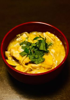レンジで親子丼-レシピのメイン写真