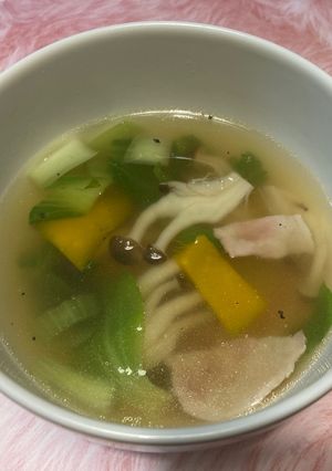チキンコンソメスープ✨-レシピのメイン写真