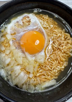 〆のリゾットまで絶品！カレーチキンラーメン-レシピのメイン写真
