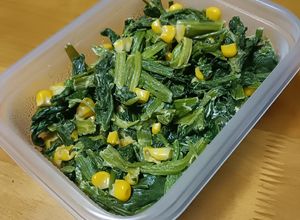 【作りおき】ほうれん草のカレーマヨ炒め-レシピのメイン写真