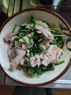 とっても簡単★豚こま肉とニラの炒め物-レシピのメイン写真