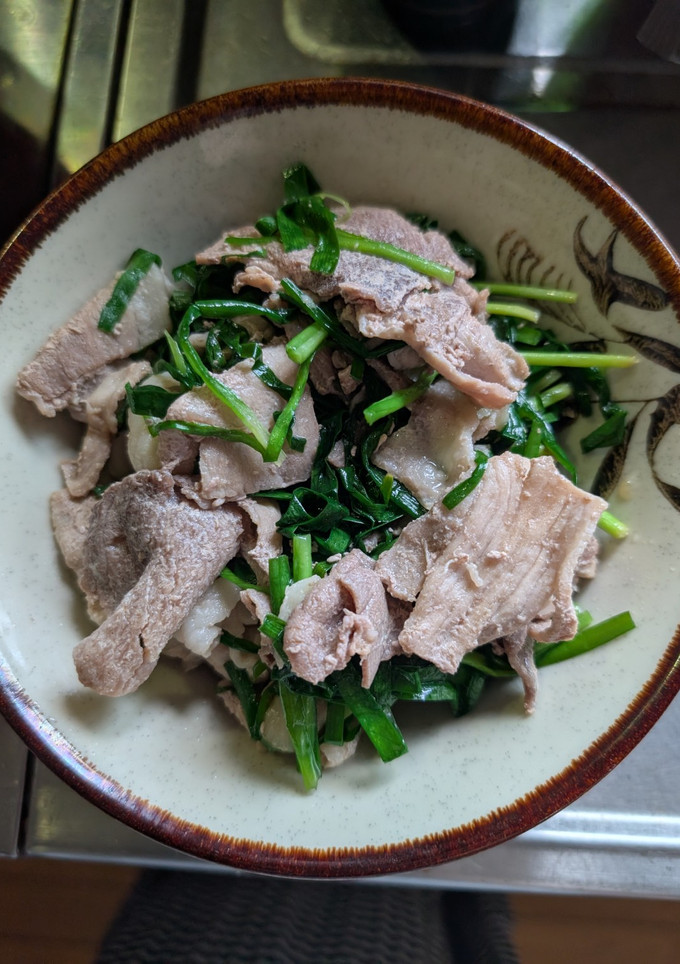 とっても簡単★豚こま肉とニラの炒め物-レシピのメイン写真