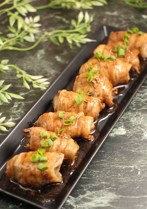 簡単！鰤の生姜焼き　豚バラまきまき-レシピのメイン写真