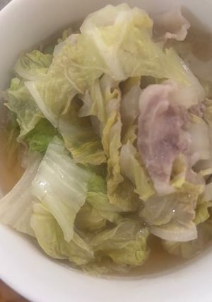 簡単美味しい白菜でミルフィーユ鍋😋-レシピのメイン写真