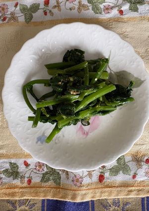 のらぼう菜の辛子和え-レシピのメイン写真
