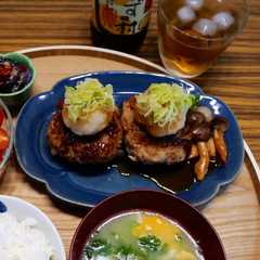 รูปของ 卵不使用⭐︎おろしポン酢ハンバーグ