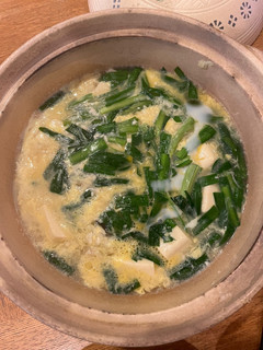 ニラ豆腐たまご-レシピのメイン写真