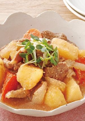豚じゃが ごまみそ風味-レシピのメイン写真