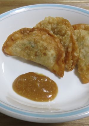 （保育所）かわさき揚げ餃子　特製みそ添え-レシピのメイン写真