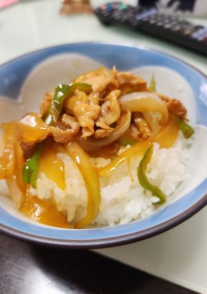 ピリ辛豚丼-レシピのメイン写真