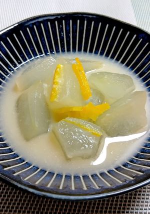 とろとろ冬瓜の白味噌あん-レシピのメイン写真