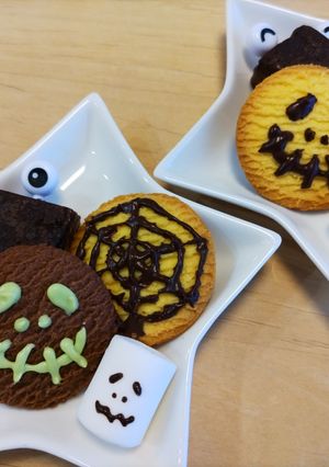 簡単 ハロウィンおやつプレート-レシピのメイン写真