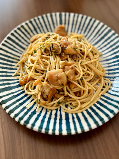 ✨鶏皮のねぎ塩パスタ✨-レシピのメイン写真