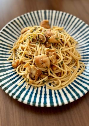 ✨鶏皮のねぎ塩パスタ✨-レシピのメイン写真