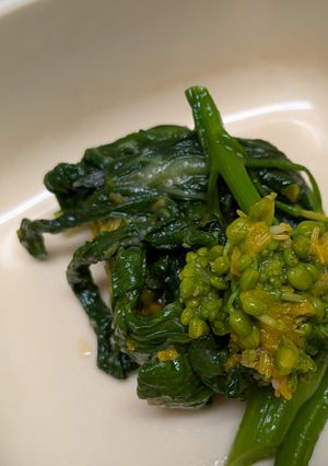 菜の花の味噌あえ-レシピのメイン写真