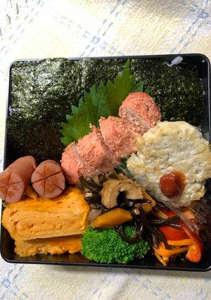 9/18ﾖｯﾁｬﾝ☆焼きたらこお弁当-レシピのメイン写真