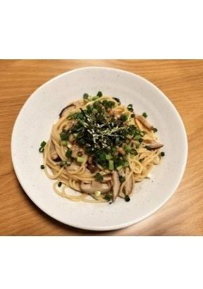 【麺】フライパンひとつで納豆パスタ-レシピのメイン写真