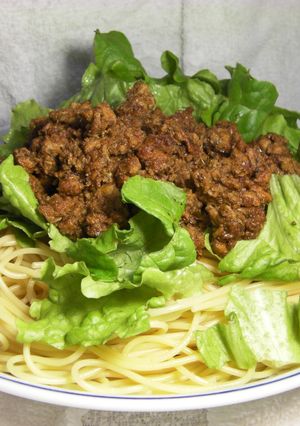 無添加　チキンタコライスorパスタ-レシピのメイン写真