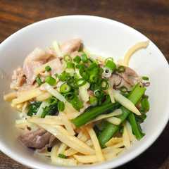 A picture of たけのこの中華炒め.