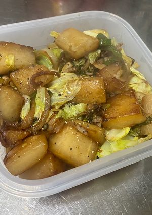 大根半分使い切れる困ったらポン酢炒め-レシピのメイン写真