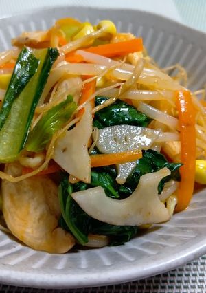 蒸し野菜で簡単ナムル-レシピのメイン写真