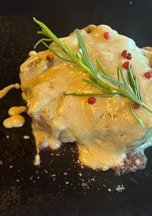 フィレ肉のマスタードクリームローズぺぺ-レシピのメイン写真
