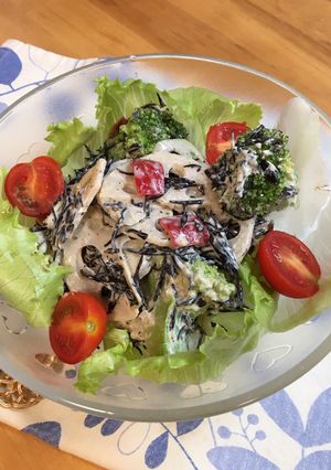 給食の「ひじきとれんこんのサラダ」♡-レシピのメイン写真